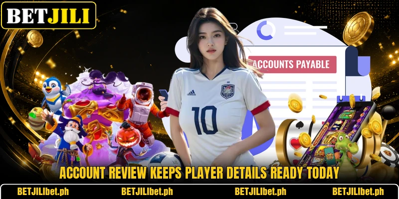 Account review keeps player details ready today Account review keeps player details ready today