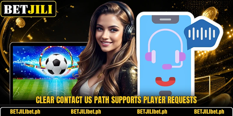 Clear contact us path supports player requests Clear contact us path supports player requests