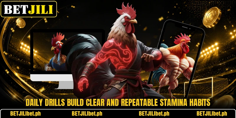 Daily drills build clear and repeatable stamina habits