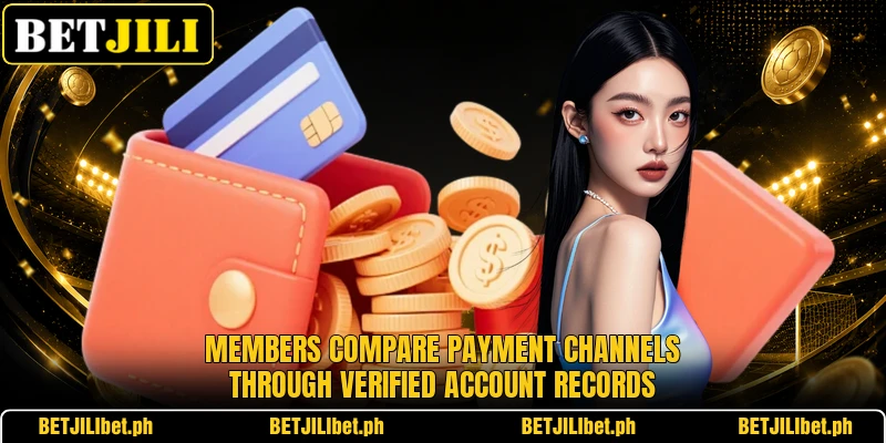 Members compare payment channels through verified account records Members compare payment channels through verified account records
