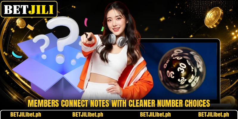 Members connect notes with cleaner number choices